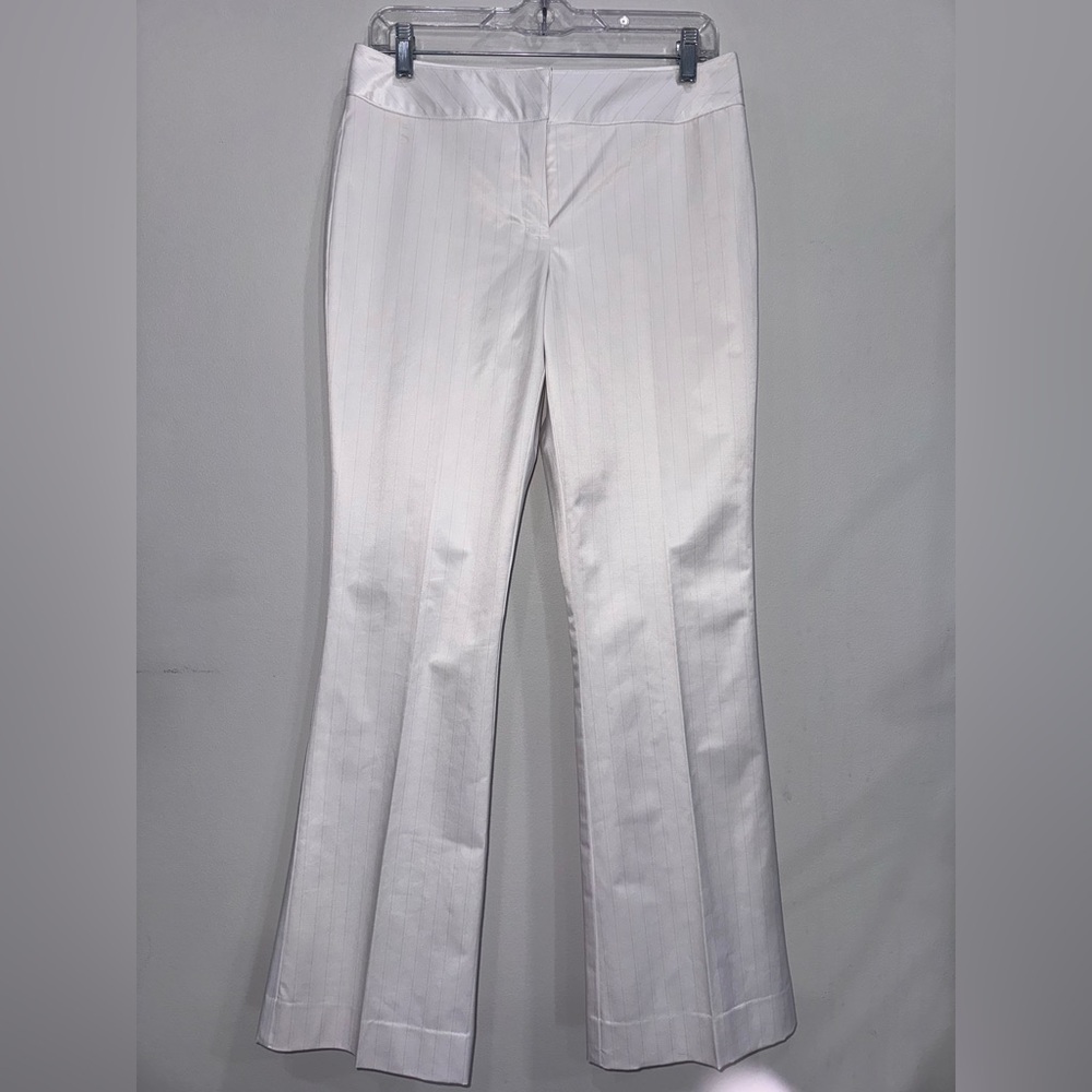 Cache double lined White Dress Pants Size 4 inseam 31” NWT